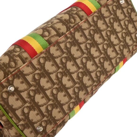 Christian Dior Brown Rasta-Color Trotter Handbag - Picture 4 of 10